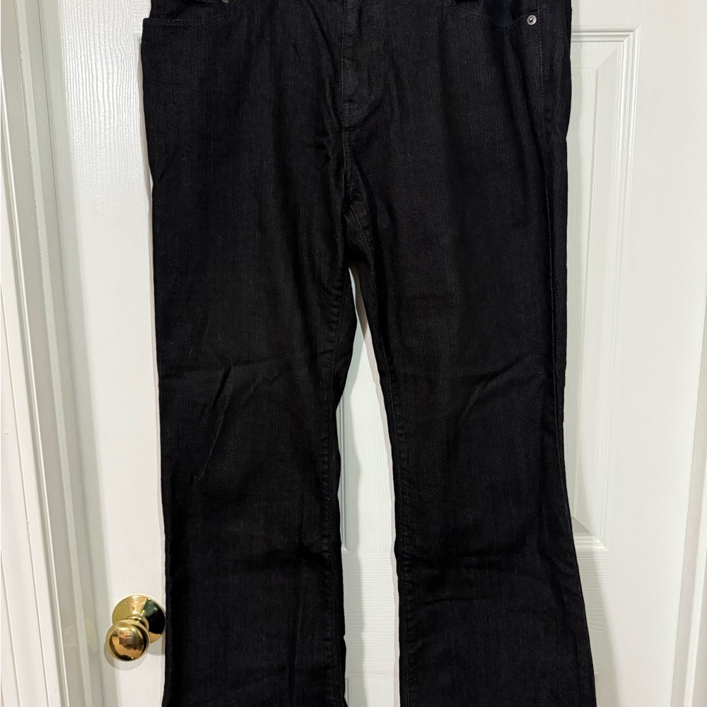 Calvin Klein Black Flare Women's Jeans